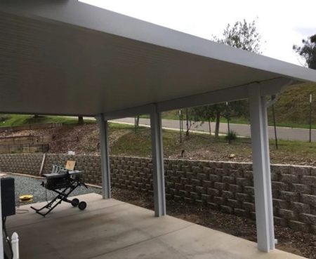 Flatwood wall attached Patio Cover Sutter Creek, CA