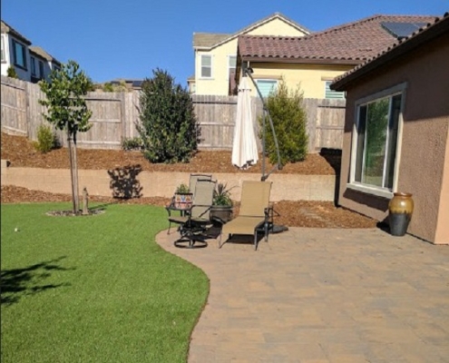 Mount Attached Under Eave Patio Cover Roseville, CA